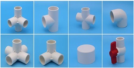 PVC injection moulded Pipe’s fitting